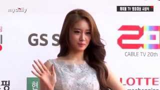 150313 티아라 Jiyeon - Short Clip ~ Cable TV Broadcasting Awards