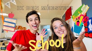 Ik ben voor ÉÉN DAG MEESTER van groep 8! 📚 | Jasey Harders