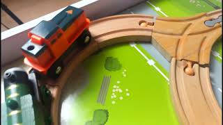 Build and Play Chuggington Trains, Brio Metro Tunnel, Wooden Railways,  Learn Video for children