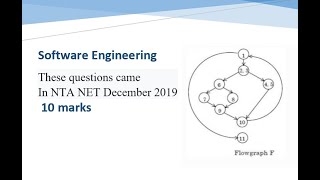 Software Engineering Cyclometric Complexity | flow Graph [PYQ NTA NET Dec-2019]