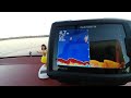 garmin striker 5cv trolling along on ottawa river...