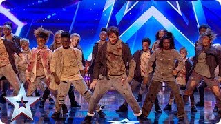 Could ZOMBIES win BGT? The undead storm our stage! | Auditions | BGT 2018