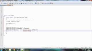 Easy First Java Program Less Than 10 Minutes