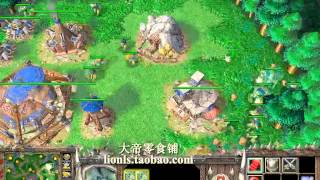 【大帝解说】20140804 疯牛症之你打不到我 大帝ORC vs canufeel TM