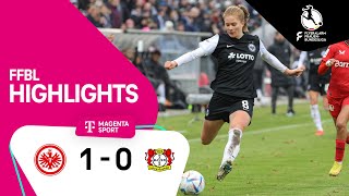 Eintracht Frankfurt - Bayer 04 Leverkusen | Highlights FLYERALARM Frauen-Bundesliga 22/23