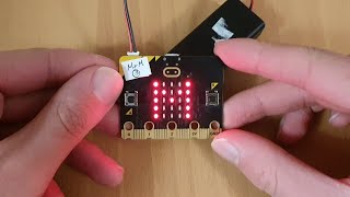 How to create a name badge with the micro:bit. Starter project for the micro:bit.