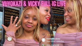 Vuyokazi Full IG LIVE | New show?? | Chef joining the LIVE