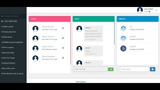 Chat Application like Messenger using PHP + Source Code