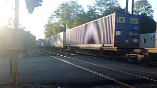 NS 4353 and 4052 intermodal train again