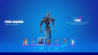 How To Get Sarah Connor skins & T-800 Skin Now In Fortnite! (NEW Future War Bundle) Terminator