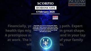 Scorpio Horoscope| 06 Feb Zodiac | Astrology \u0026 Prediction of the Day | #Short #Rashifal #horoscope