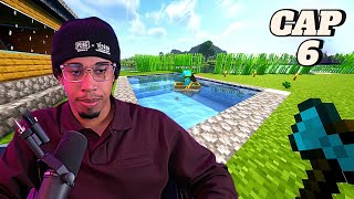 RDjavi Construye Una Piscina Épicas En Minecraft