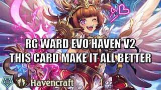 [Shadowverse]【Rotation】Havencraft ► RG Ward Evo Haven v2-1 ★ Master Rank ║Season 72 #3759║