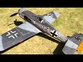 focke wulf fw190 1 4 scale rc model