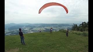 20150524新緑の伊吹山【パラグライダー】