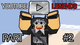 AKU MENJADI YOUTUBER TERKENAL🔥🔥|| YouTube Legends || Roblox Indonesia || Part2