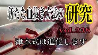 新たな血抜き方法の研究『津本式は進化します』編 vol.238