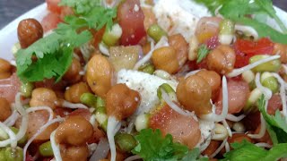 Healthy Salad full of Protein/shorts/Sprouts Salad/Healthy Recipe/Protein Salad/Mixed Salad