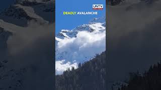 Large avalanche in French Alps leaves 4 people dead, 9 others injured