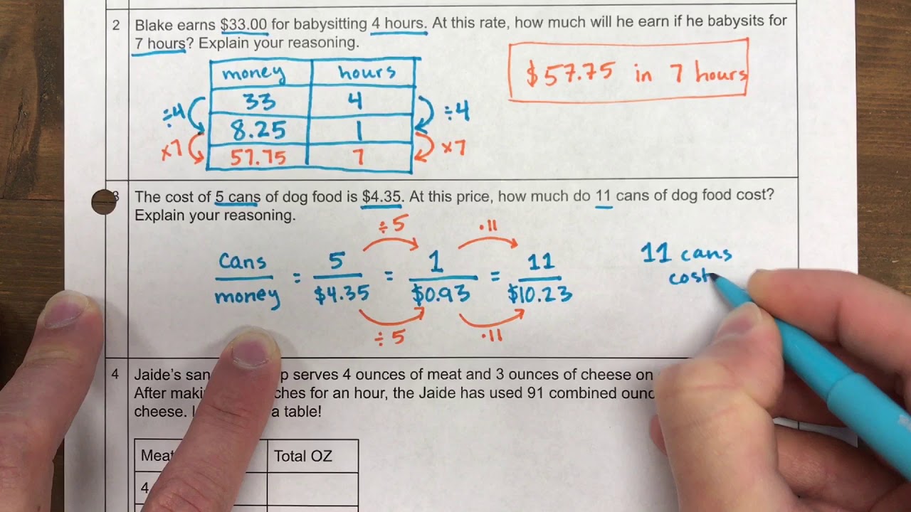 Illustrative Math Unit 3 Lesson 1 Practice Problems - YouTube