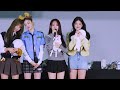 4k 241228 이즈나 팬싸 소감 직캠 izna fansign fancam