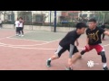 china street ball star iso赵强 campus tour dribble video shoted by iphone 5s dribblelife