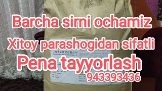 BUM Barcha sirni ochamiz xitoy parashogidan qandayqilib pena tayyorlash mumkun 943393436