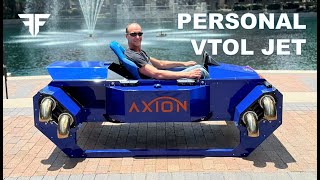 Axion: Jet-Powered VTOL Racecar - An Introduction