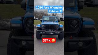 2024 Jeep Wrangler Unlimited Rubicon X best off road SUV ? Better than the Bronco? #wranglerrubicon