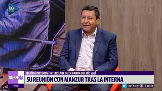 La reunión entre Darío Monteros y Manzur tras la interna