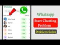 How to Remove Start Chatting in WhatsApp (2026 Updated)
