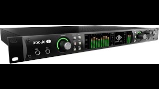 Estrenando nuevo interface de audio  Apollo 8 QUAD 2