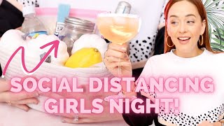 Virtual Girls Night Ideas! Games + Drinks + Crafts!