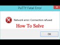 PuTTY Fatal Error - Connection Refused | Connect to Linux Kali VM using Putty | Connect with PuTTY
