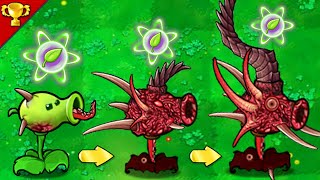Plant vs Zombies : New of Mutant Pea Use Evolution Plant Food ( pvz horror pak 2022 )