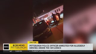Off-duty Pittsburgh police arrested for allegedly driving under the influence