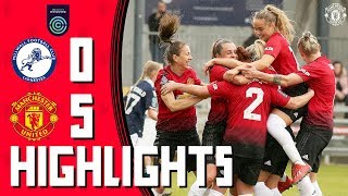 Highlights | Millwall Lionesses 0-5 Manchester United Women | FA Women's Championship