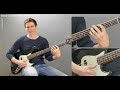 how to play bass guitar for intermediate bassline 1