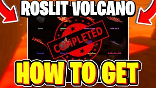 How To COMPLETE ROSLIT VOLCANO BESTIARY In Fisch! Roblox