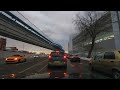 4k driving in moscow. big trip around moscow in winter russia. end of december 2021. driving tour