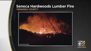 Crews Battling Fire In Venango County