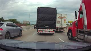 4K Dash Cam - I-94 Through Hammond And Gary Indiana In Heavy Traffic On A Sunday Afternoon- Aug 2022