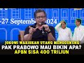 ROCKY GERUNG! JOKOWI BEBANKAN PEMERINTAHAN PRABOWO UTANG MENGGUNUNG