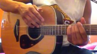 John Butler Trio - Ocean (2012 studio version) tutorial Part 4