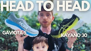 Asics Kayano 30 vs. Hoka Gaviota 5 | Best Max Cushion Stability Shoes