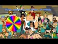 Total Drama Island wheel of names