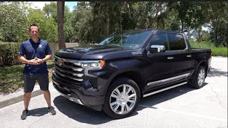 Is a 2022 Chevy Silverado High Country a BETTER luxury truck than a Ford F-150?