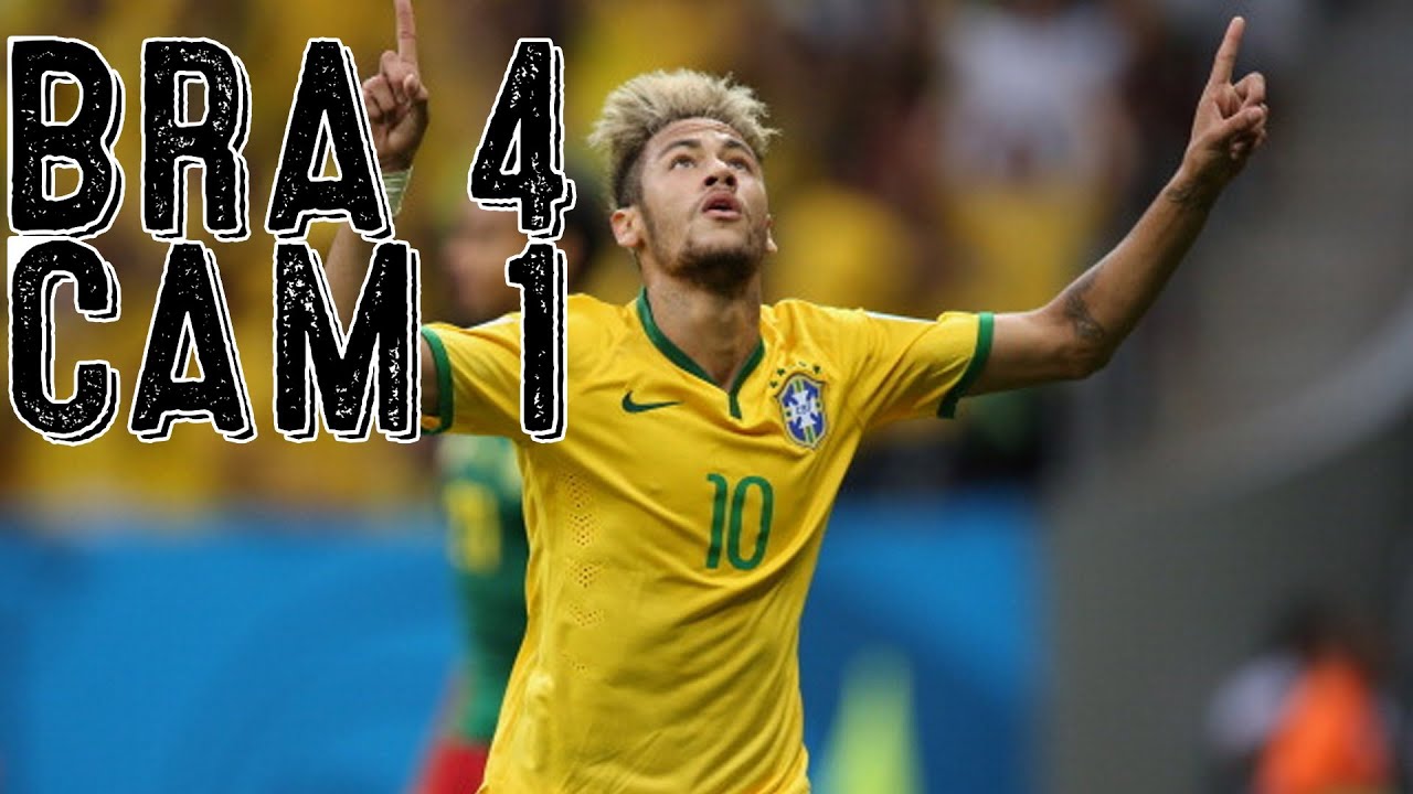 Neymar World Cup Leading Scorer, Brazil Cruises Past Cameroon [Brazil ...