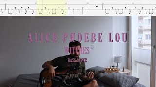 Alice Phoebe Lou // Witches [Bass Cover + Tabs]