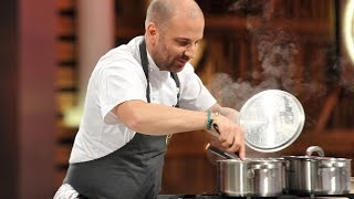 Jak zrobić mistrzowskie danie z jajka i grzybów - Masterclass z Georgem Calombarisem [ Masterchef ]